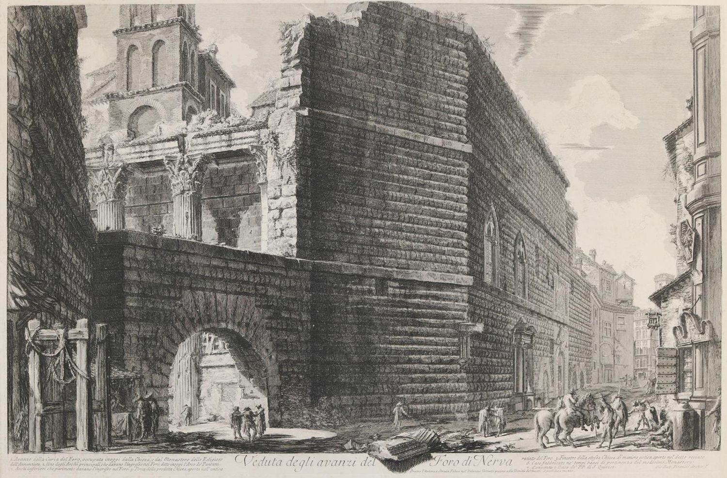 Große Abbildung Nr.1: 132-3911 Piranesi, Giovanni Battista: (Künstlergraphik)