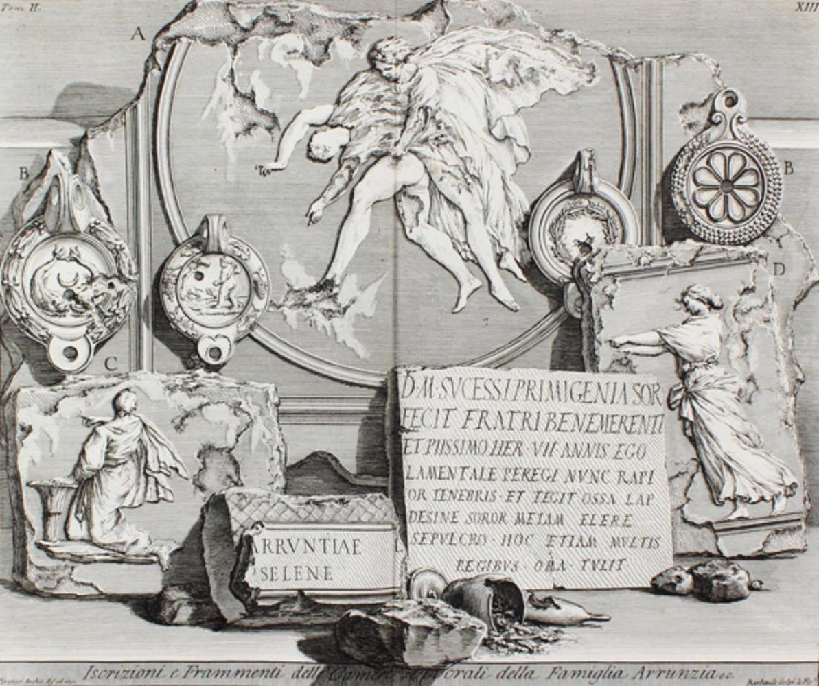 Große Abbildung Nr.1: 132-3912 Piranesi, Giovanni Battista: (Künstlergraphik)