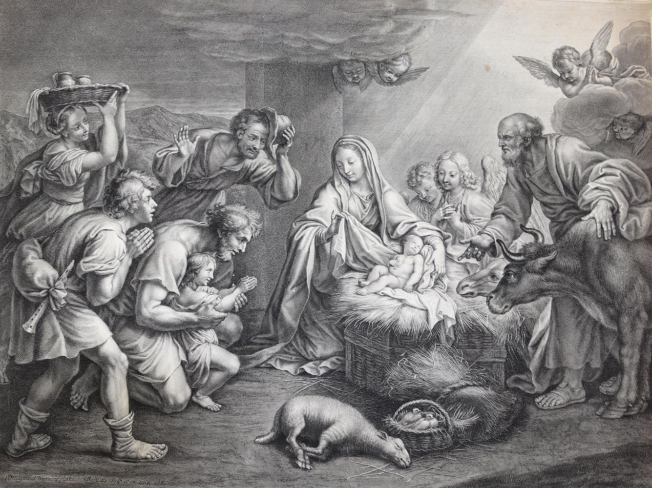 Große Abbildung Nr.1: 132-3915 Poilly der Ältere, François de: (Künstlergraphik)