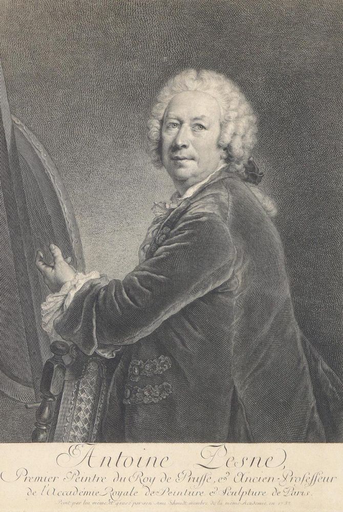 Große Abbildung Nr.1: 132-3925 Schmidt, Georg Friedrich: (Künstlergraphik, Portrait)