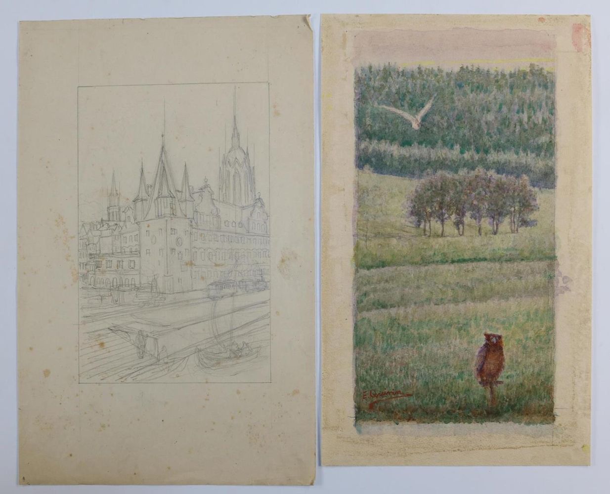 Große Abbildung Nr.6: 132-3933 Quirin, Eberhard: (Künstlergraphik)