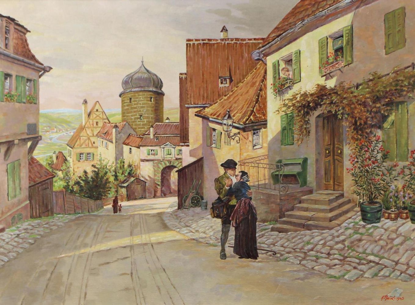 Große Abbildung Nr.2: 132-3936 Rauch, A.: (Künstlergraphik)