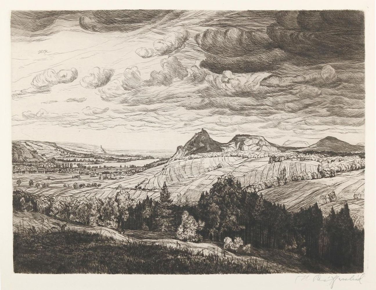 Große Abbildung Nr.1: 132-3943 Reifferscheid, Heinrich: (Künstlergraphik)