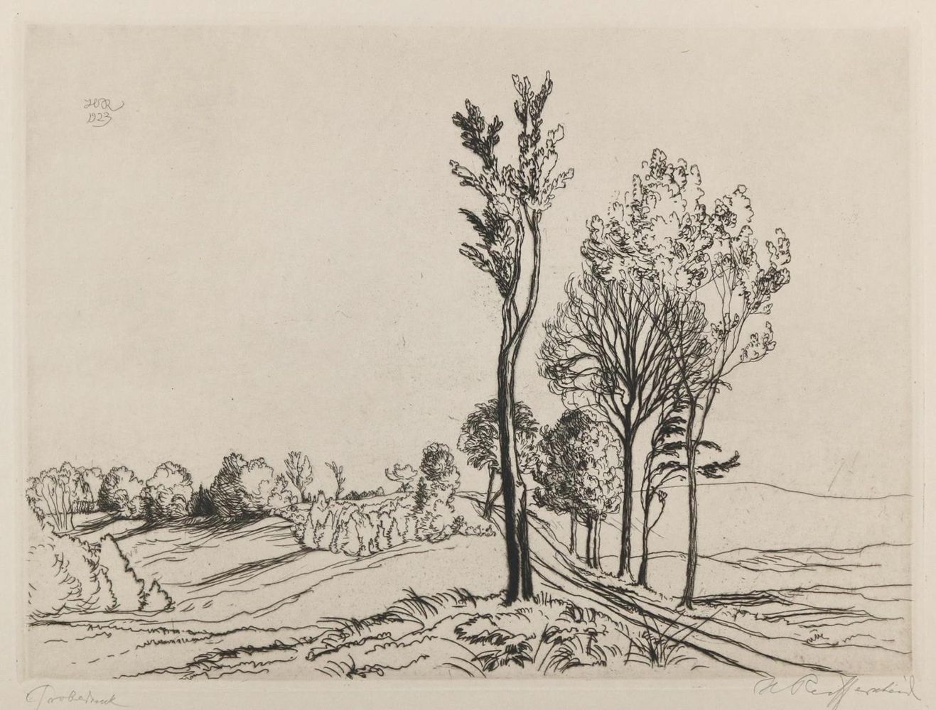 Große Abbildung Nr.4: 132-3943 Reifferscheid, Heinrich: (Künstlergraphik)