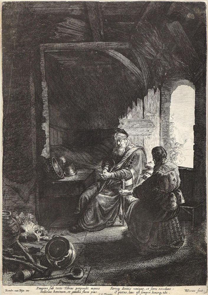 Große Abbildung Nr.1: 132-3946 Leeuw, Willem van der: (Künstlergraphik, Rembrandt)