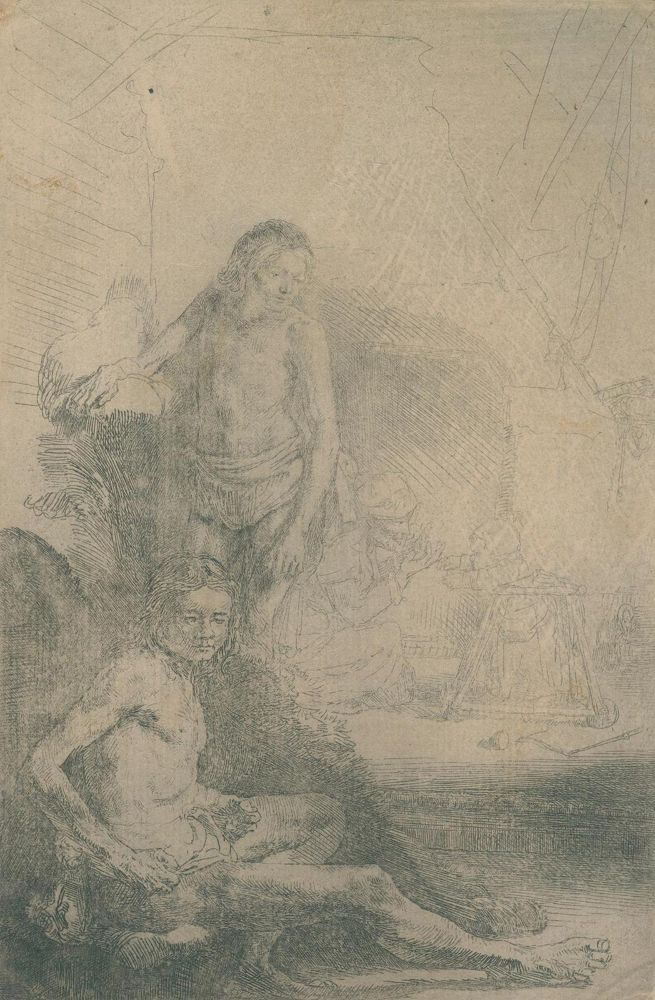 Große Abbildung Nr.1: 132-3948 Rembrandt, Harmensz van Rijn: (Künstlergraphik)