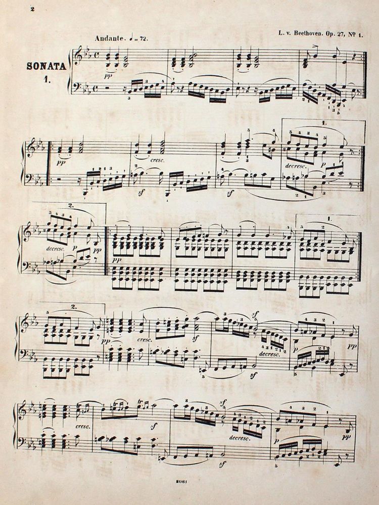 Große Abbildung Nr.2: 132-395 Beethoven,L.v.: (Musik)