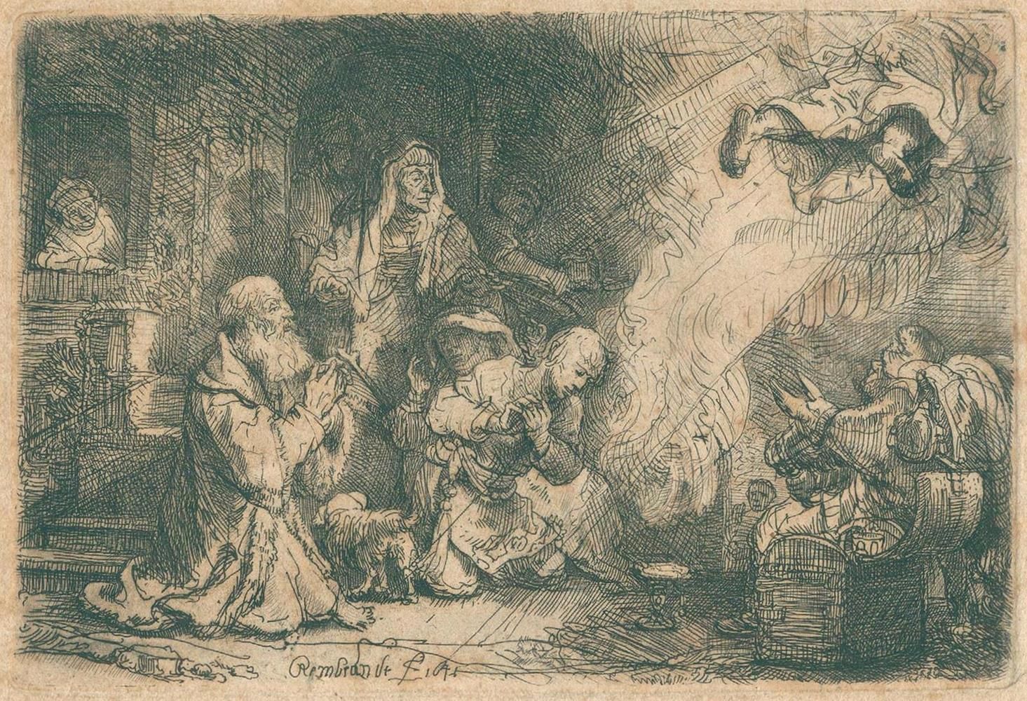 Große Abbildung Nr.1: 132-3953 Rembrandt, Harmensz van Rijn: (Künstlergraphik)