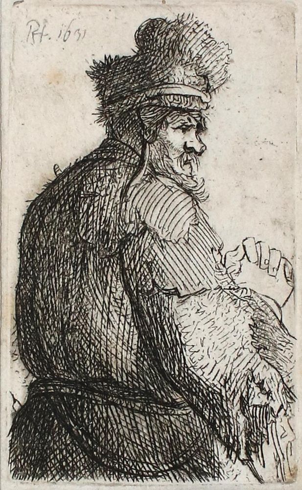 Große Abbildung Nr.1: 132-3955 Rembrandt van Rijn, Harmensz: (Künstlergraphik)