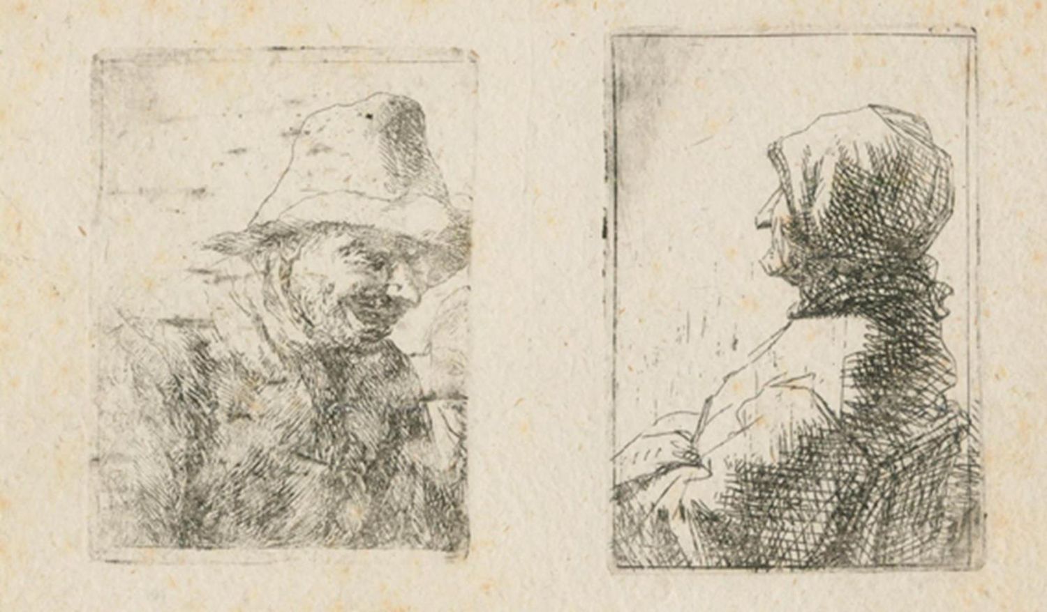 Große Abbildung Nr.1: 132-3963 Willmann, Michael: (Künstlergraphik, Rembrandt)