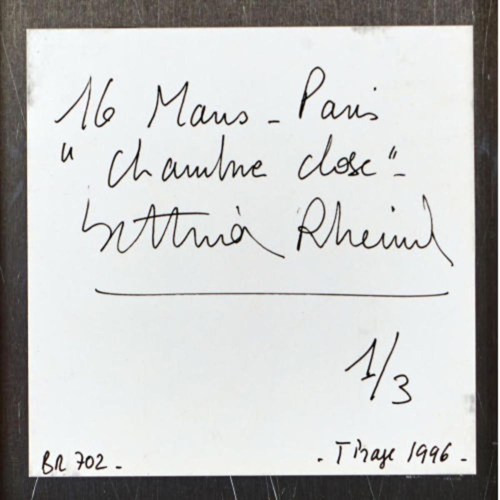 Große Abbildung Nr.2: 132-3970 Rheims, Bettina: (Künstlergraphik)