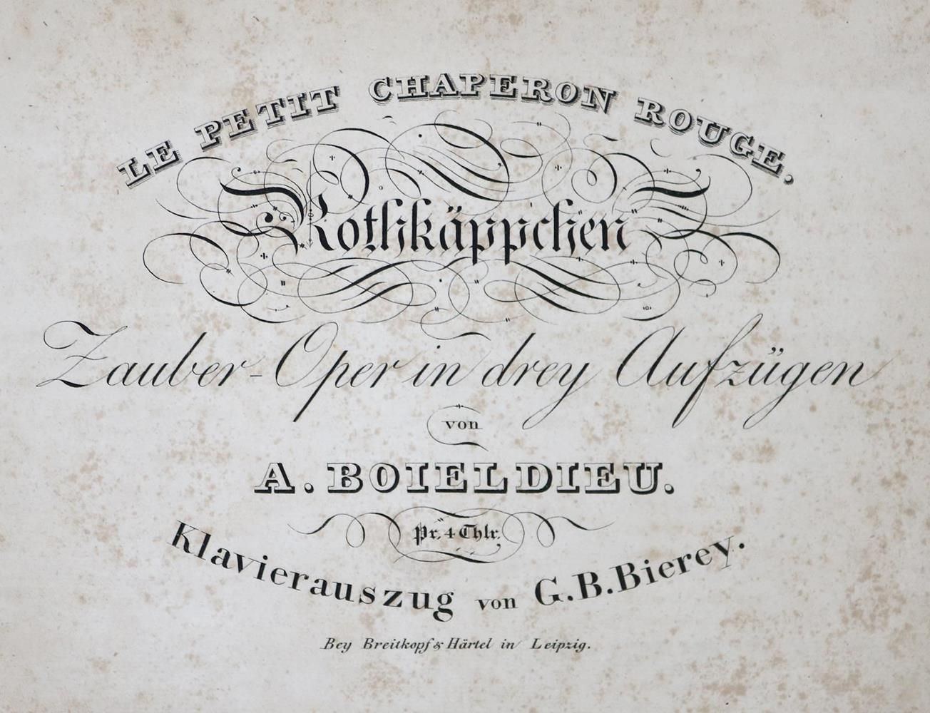 Große Abbildung Nr.1: 132-398 Boieldieu,A.: (Musik)