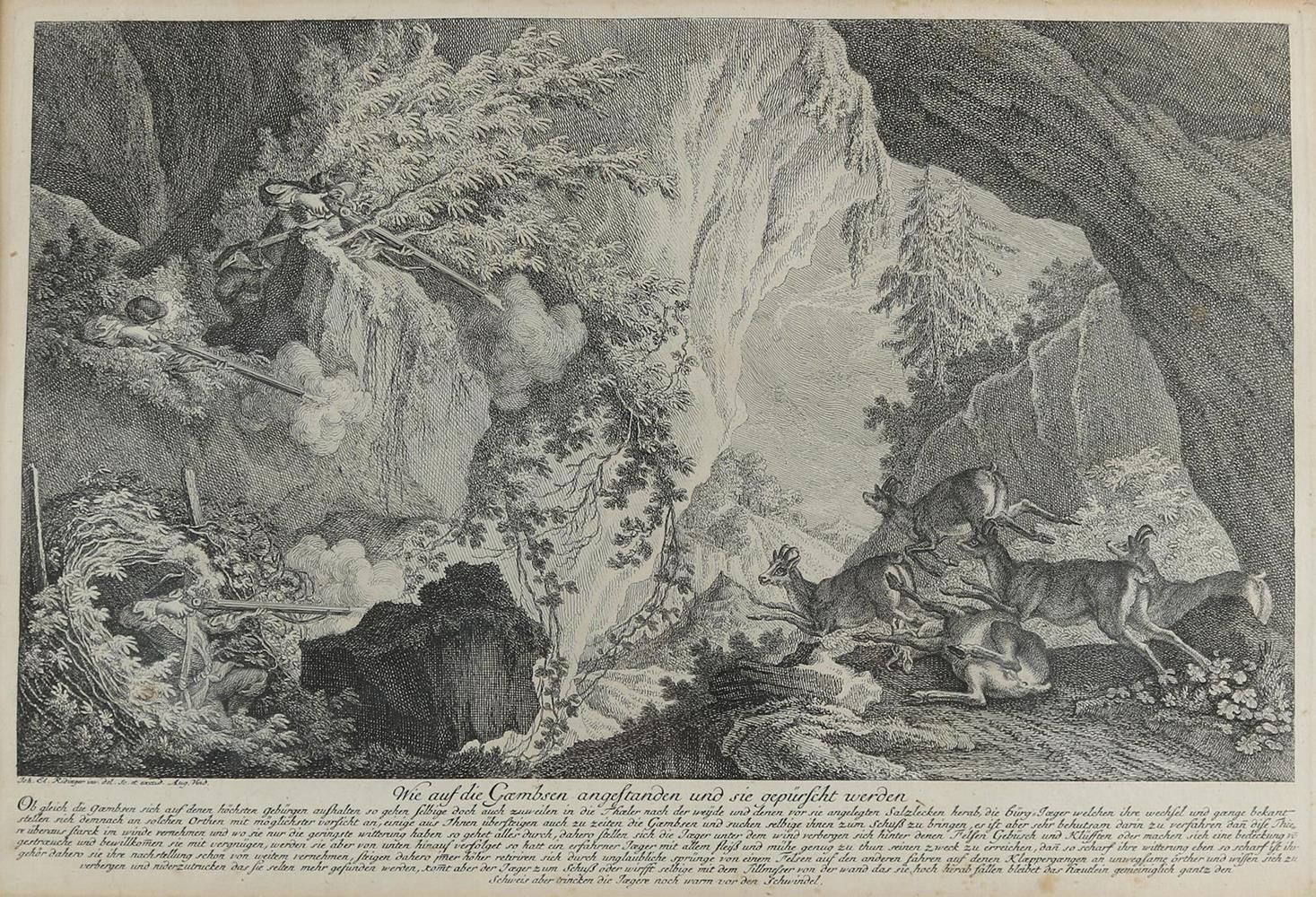 Große Abbildung Nr.2: 132-3983 Ridinger, Johann Elias: (Künstlergraphik)