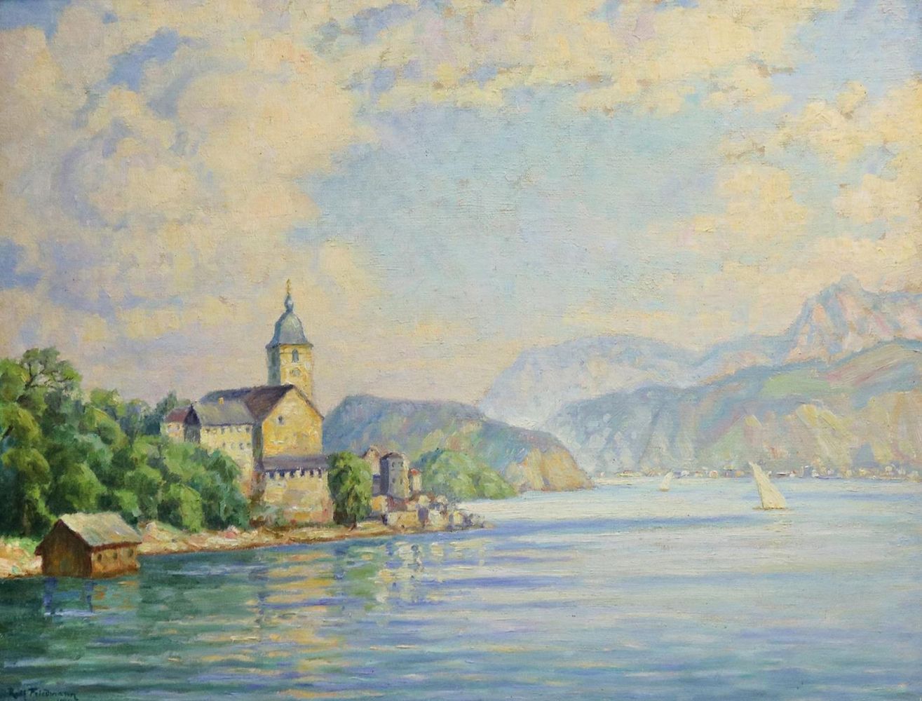 Große Abbildung Nr.1: 132-3998 Rolf Friedmann: (Künstlergraphik)