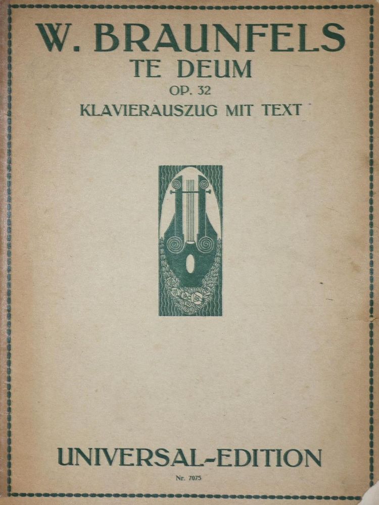 Große Abbildung Nr.1: 132-400 Braunfels,W.: (Musik)