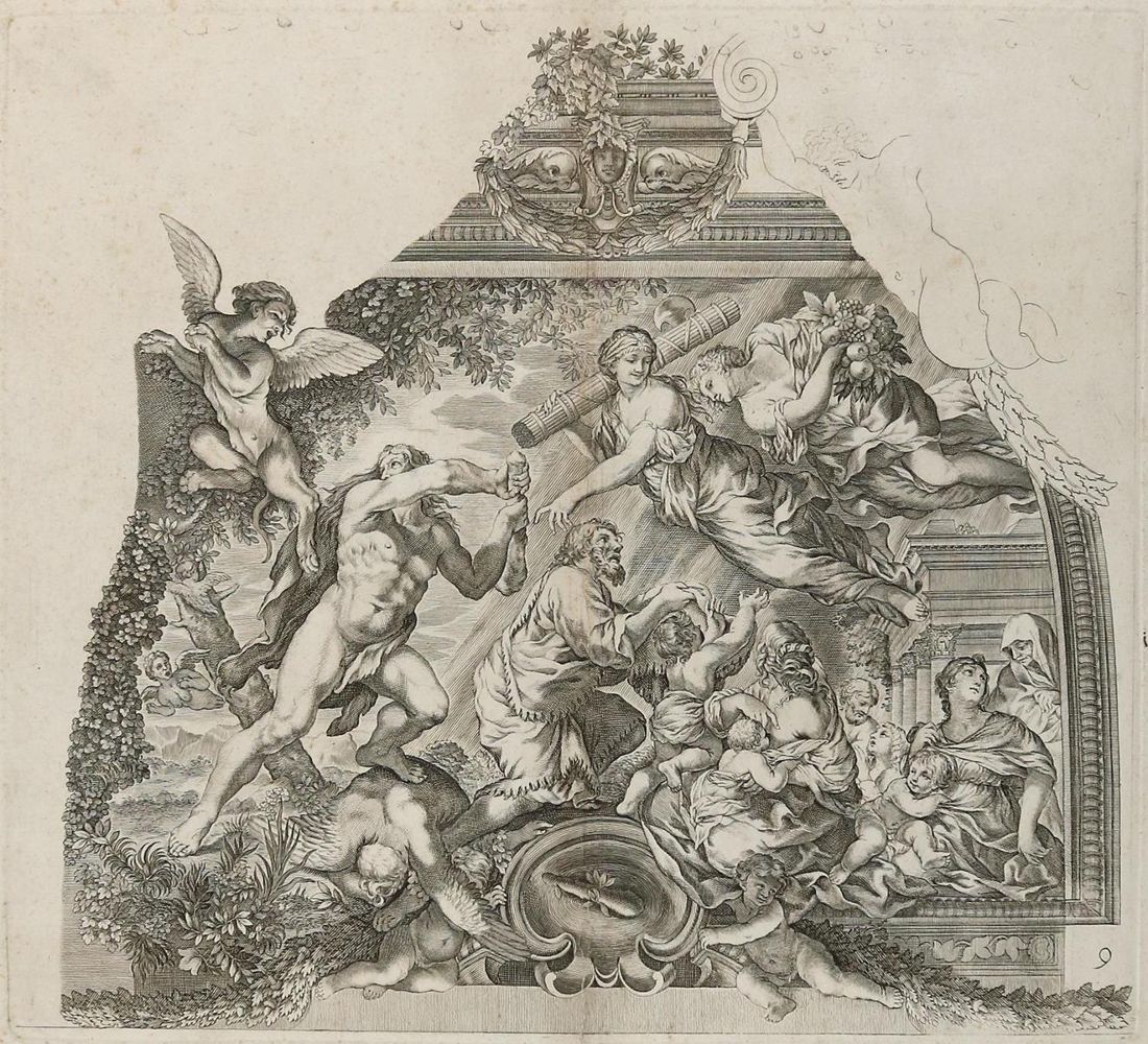 Große Abbildung Nr.1: 132-4002 Rossi, Giovanni Giacomo de: (Künstlergraphik)