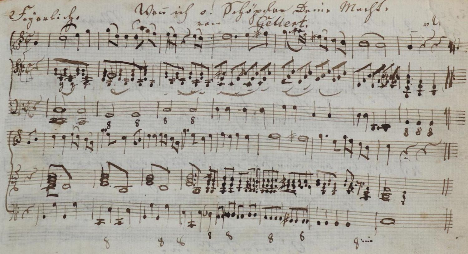 Große Abbildung Nr.1: 132-405 Liederbuch.: (Musik, Handschriften)