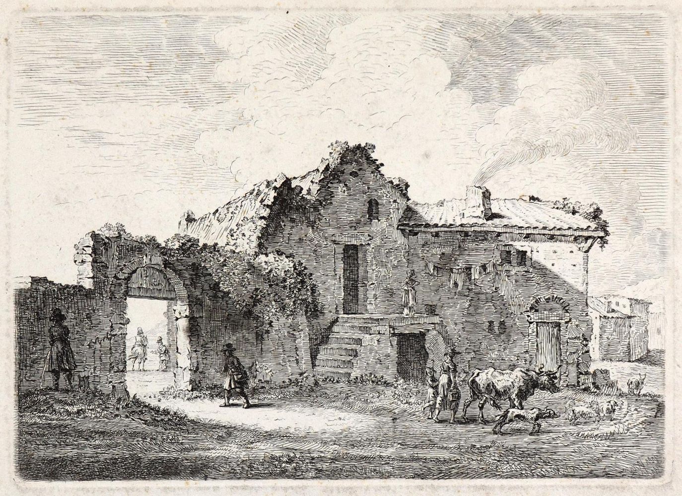Große Abbildung Nr.1: 132-4051 Schmidt, Georg Friedrich: (Künstlergraphik)
