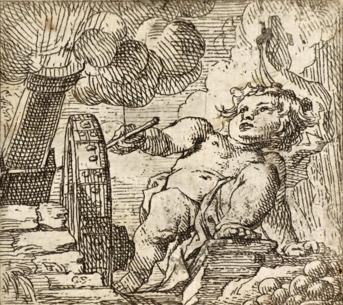 Große Abbildung Nr.1: 132-4071 Schut, Cornelis: (Künstlergraphik)