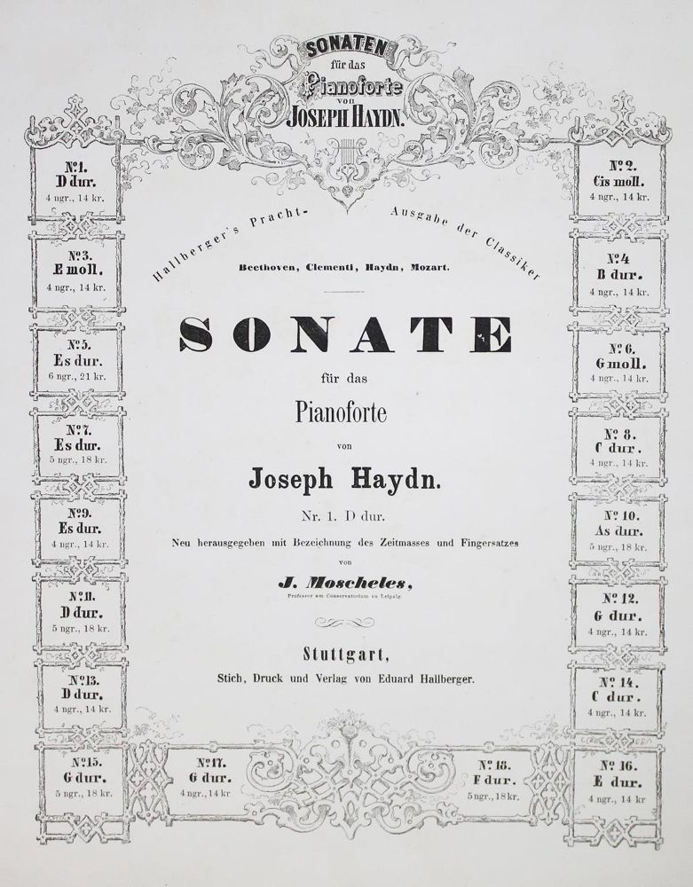 Große Abbildung Nr.1: 132-411 Haydn,J.: (Musik)