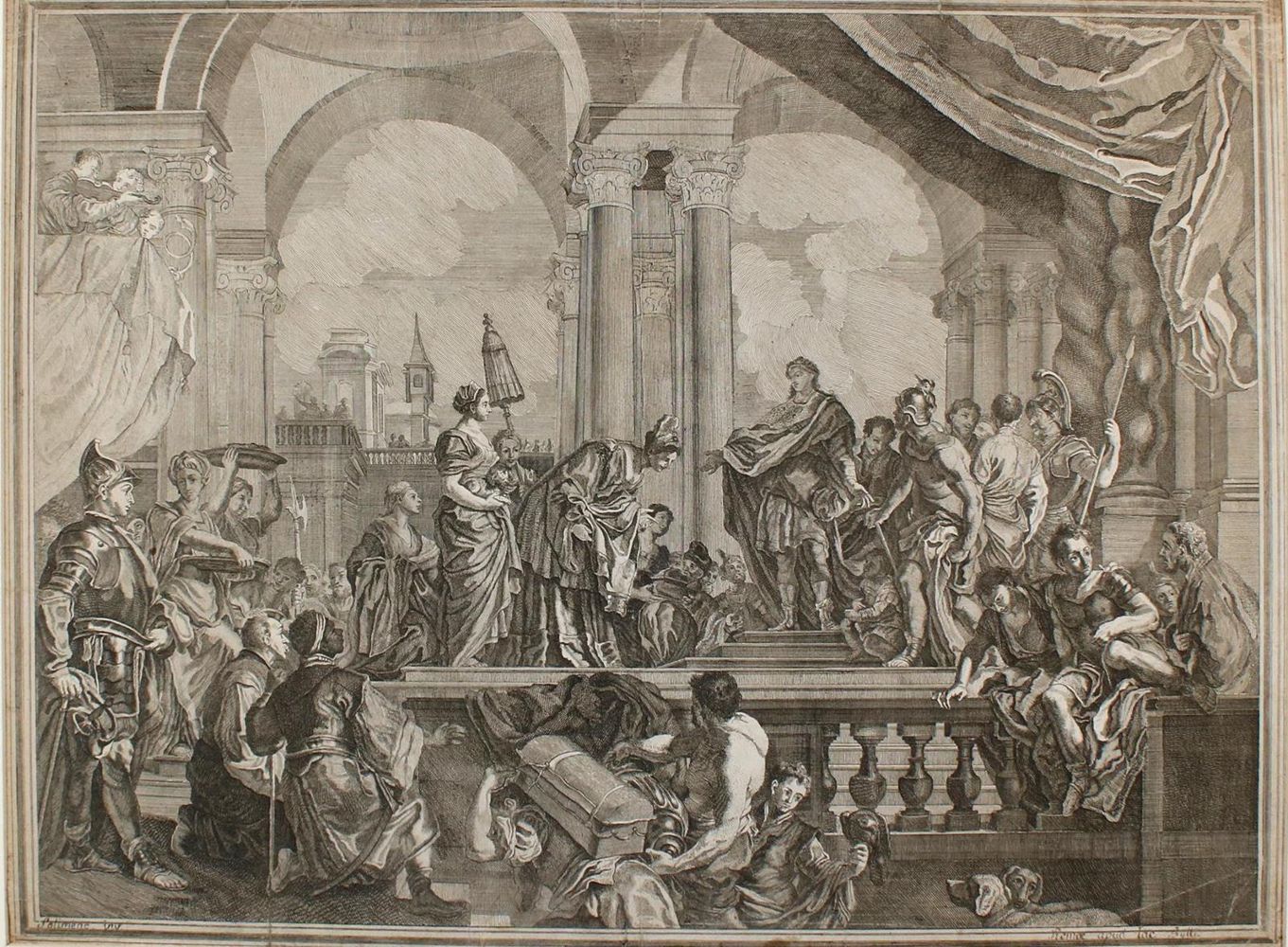 Große Abbildung Nr.1: 132-4110 Solimena, Francesco: (Künstlergraphik)