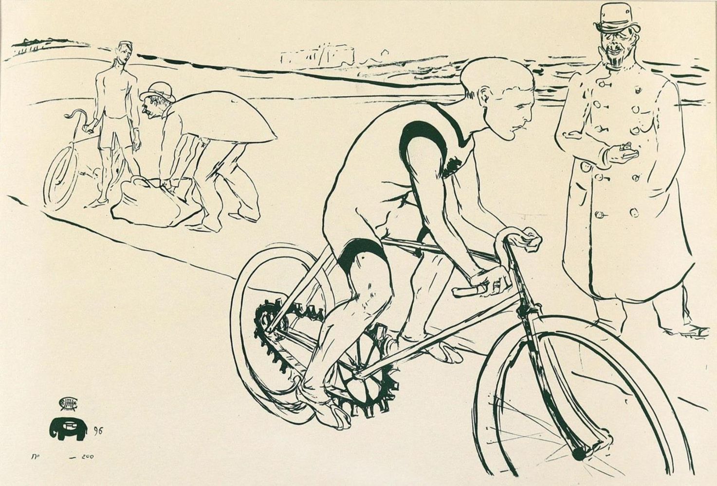 Große Abbildung Nr.1: 132-4162 Toulouse-Lautrec, Henri de: (Künstlergraphik)