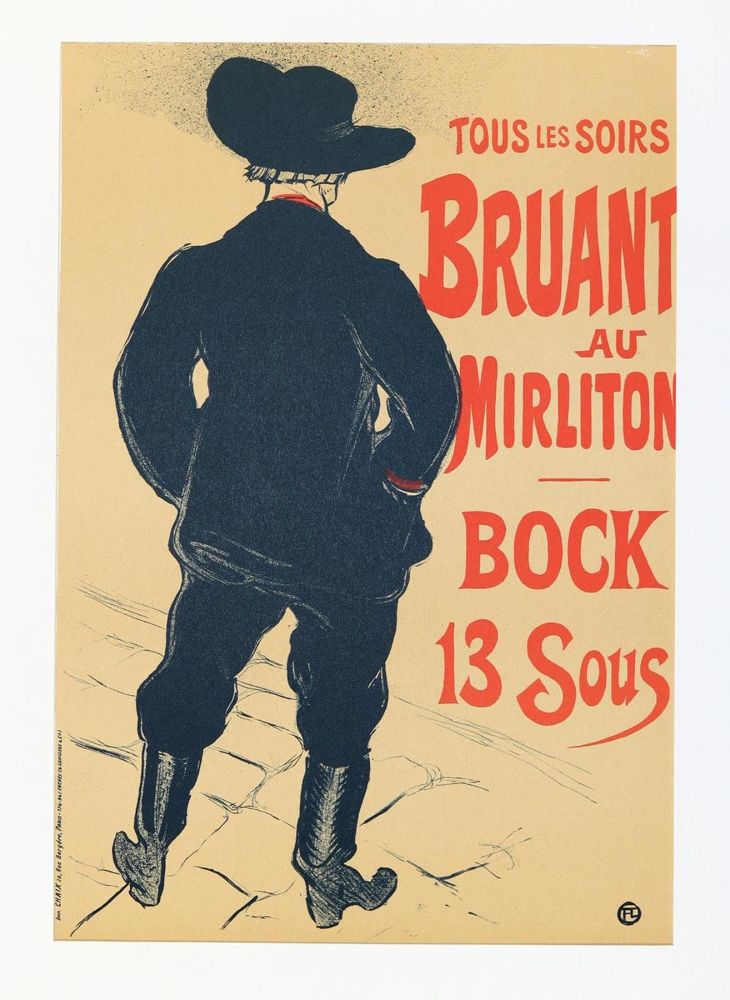 Große Abbildung Nr.2: 132-4162 Toulouse-Lautrec, Henri de: (Künstlergraphik)