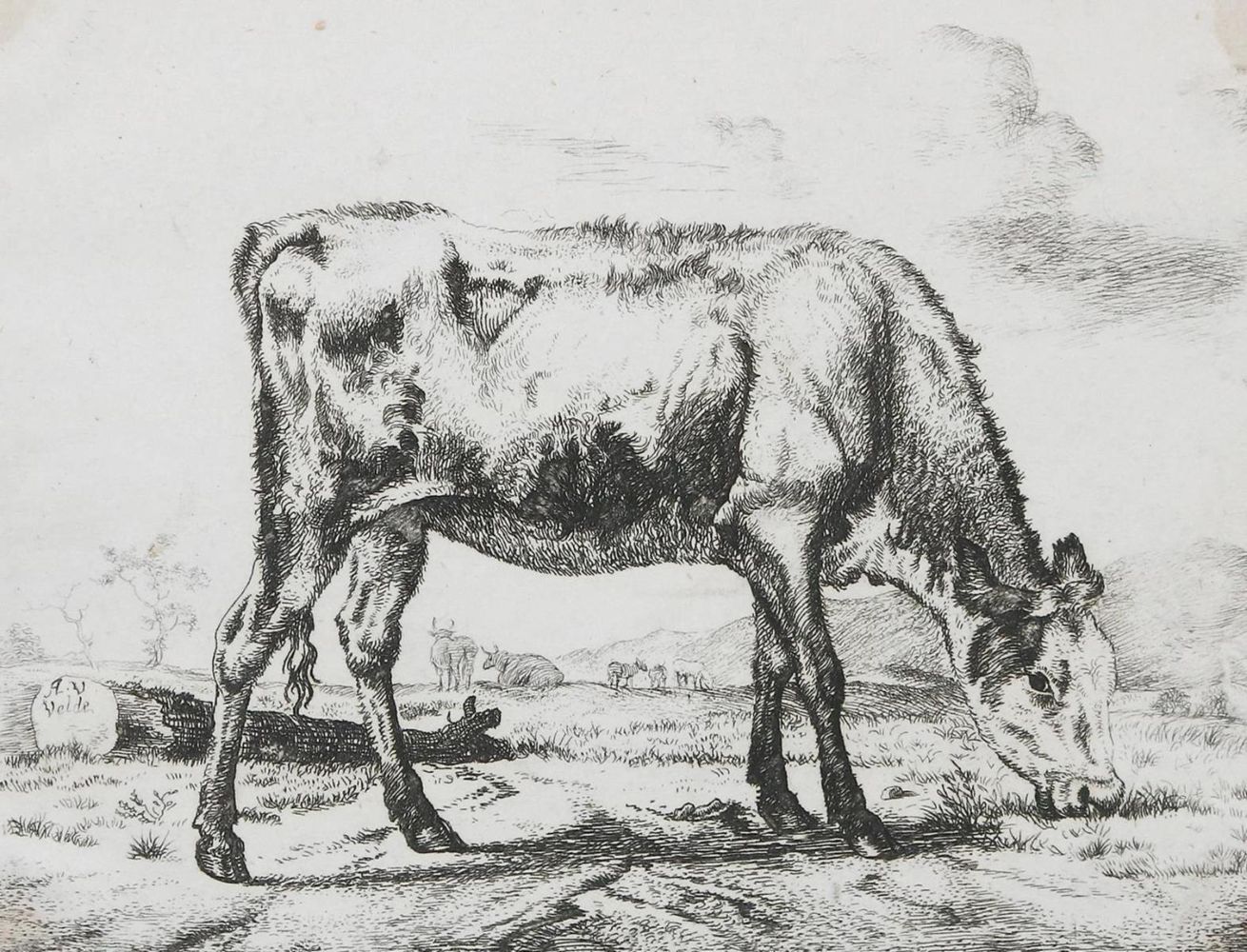Große Abbildung Nr.1: 132-4194 Velde, Adriaen van de: (Künstlergraphik)