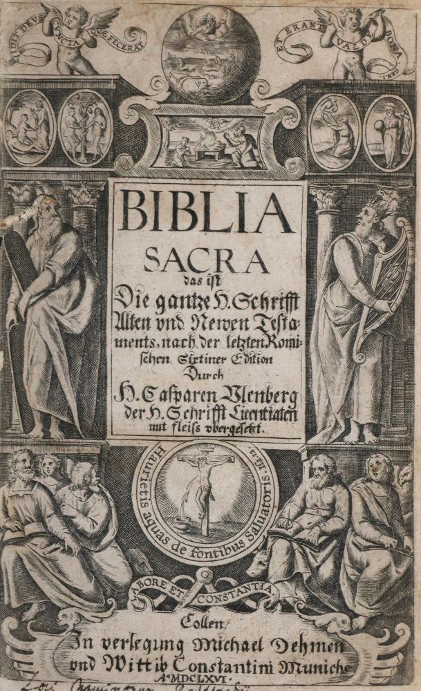 Große Abbildung Nr.2: 132-42 Dietrich,V.: (Bibeln)