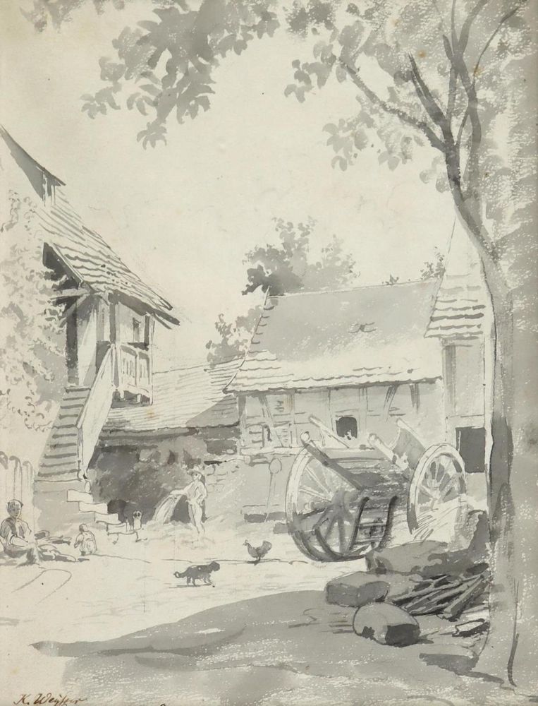 Große Abbildung Nr.1: 132-4248 Weysser, Karl: (Künstlergraphik)