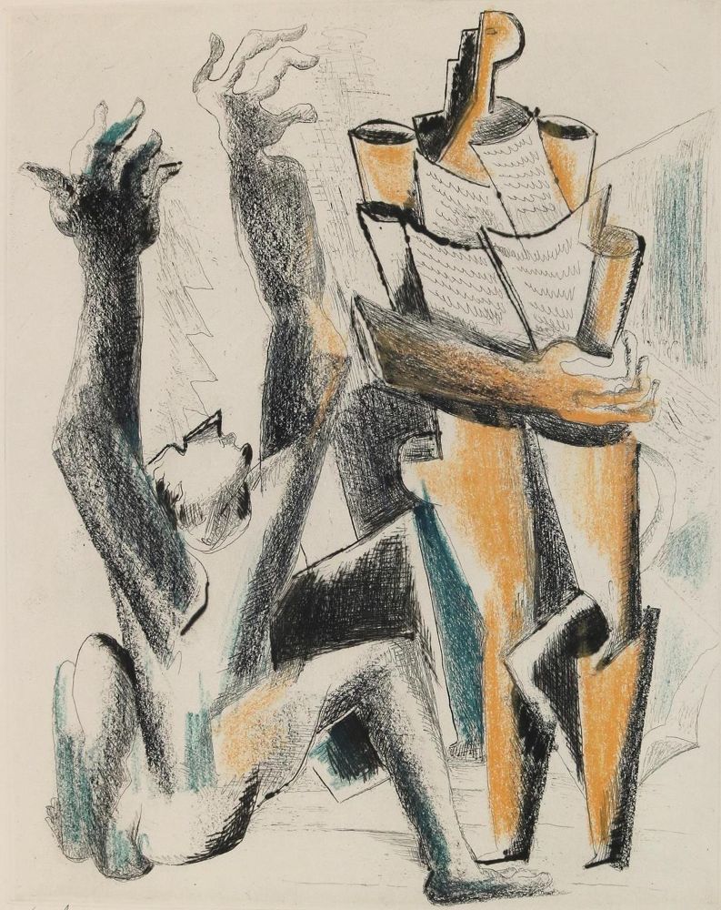 Große Abbildung Nr.1: 132-4266 Zadkine, Ossip: (Künstlergraphik)