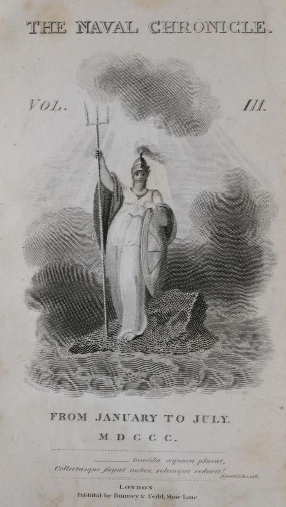 Große Abbildung Nr.1: 132-454 Naval Chronicle.: (Seewesen)