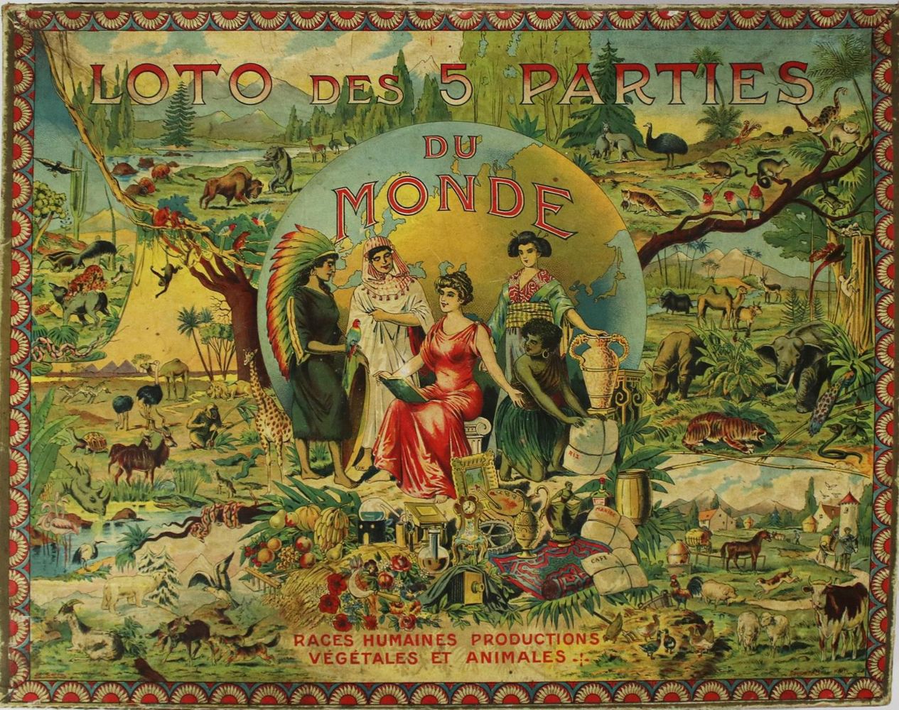 Große Abbildung Nr.1: 132-459 Nouveau Loto Europeen.: (Spiele)