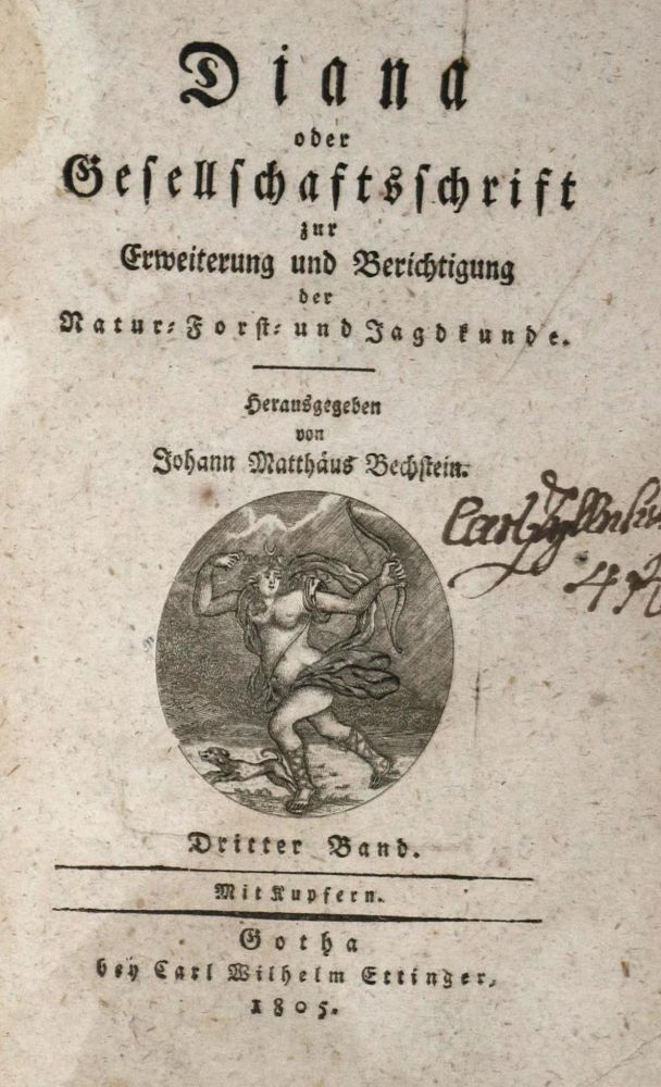 Große Abbildung Nr.1: 132-485 Bechstein,J.M. (Hrsg.).: (Jagd)