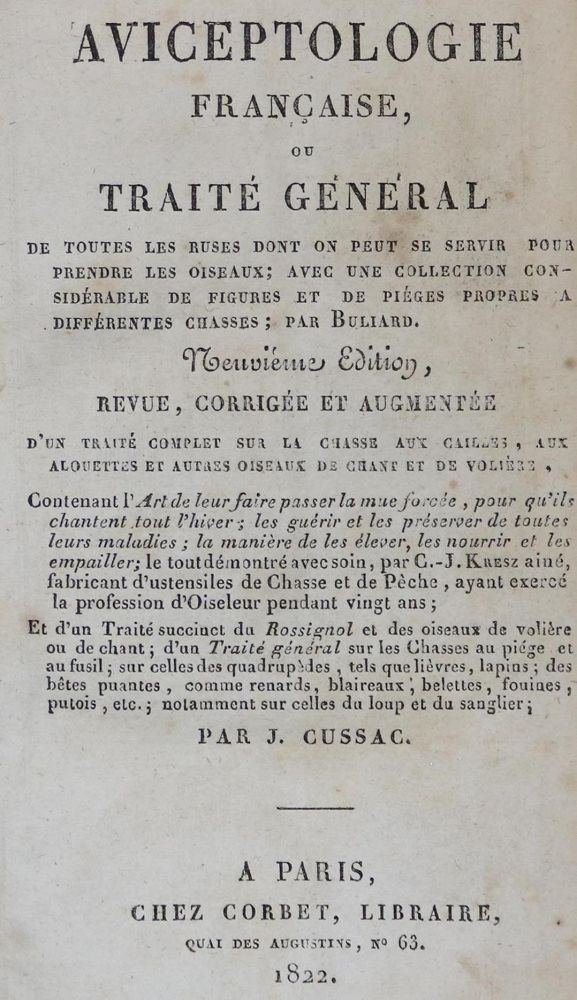 Große Abbildung Nr.1: 132-486 Cussac,J.: (Jagd)