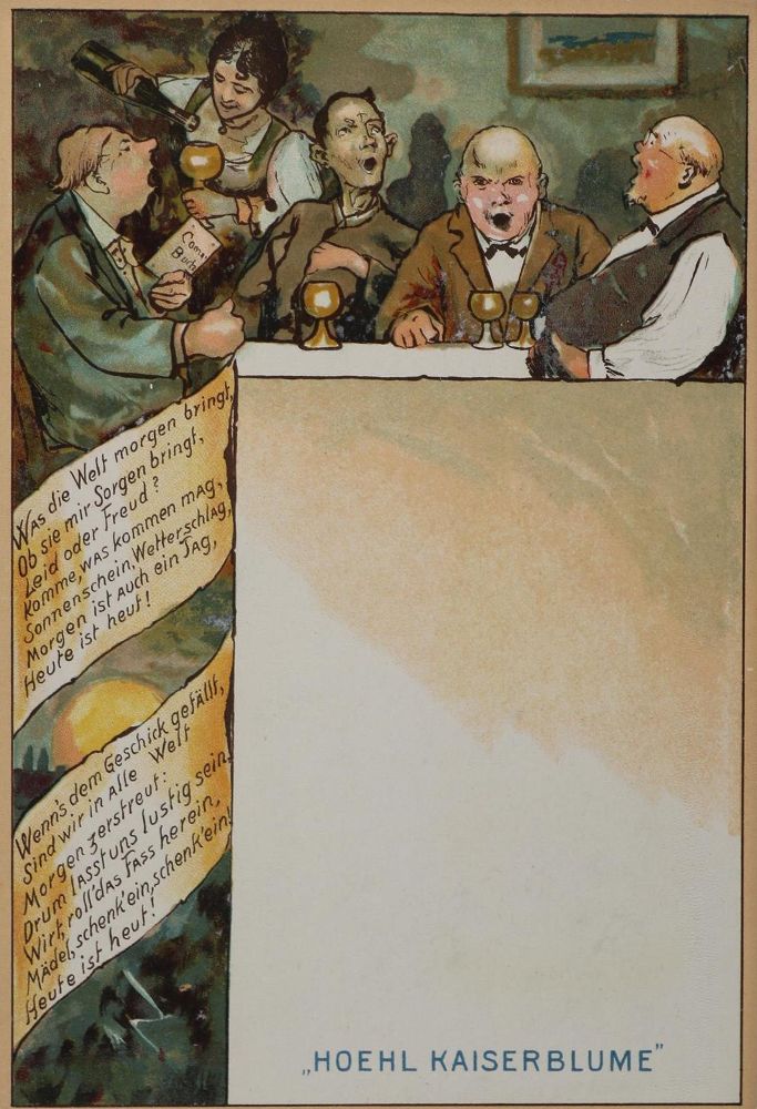Große Abbildung Nr.32: 132-495 Menükarten.: (Küche und Haushalt, Gaststätten-Hotellerie)