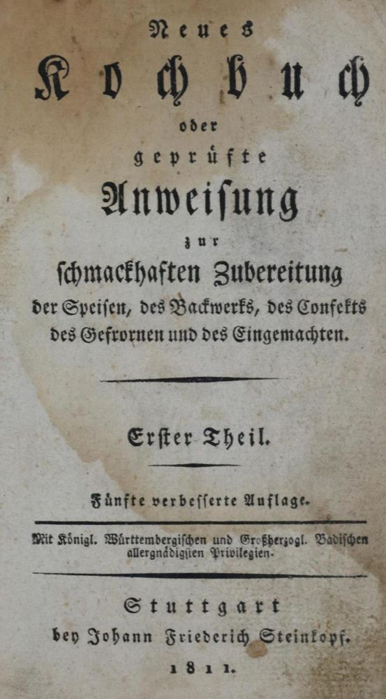 Große Abbildung Nr.1: 132-508 (Löffler, F. L.): (Küche und Haushalt, Kochbücher)
