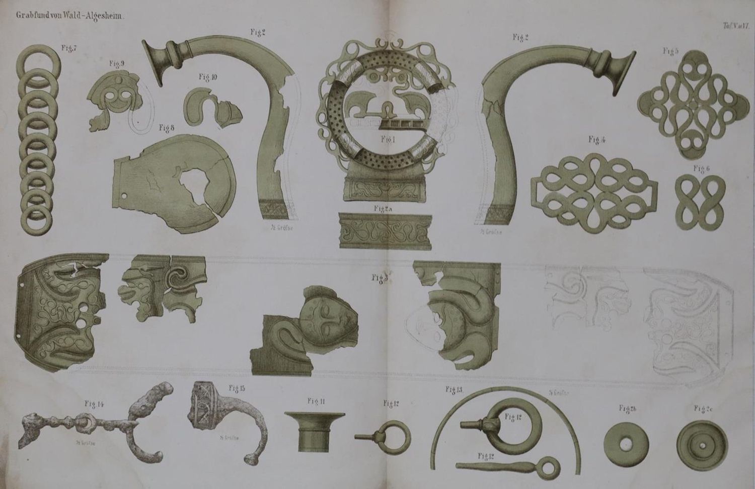 Große Abbildung Nr.1: 132-538 Aus'm Weerth,E.: (Archäologie)