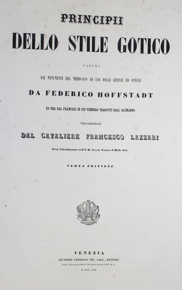 Große Abbildung Nr.1: 132-546 Hoffstadt,F.: (Architektur)