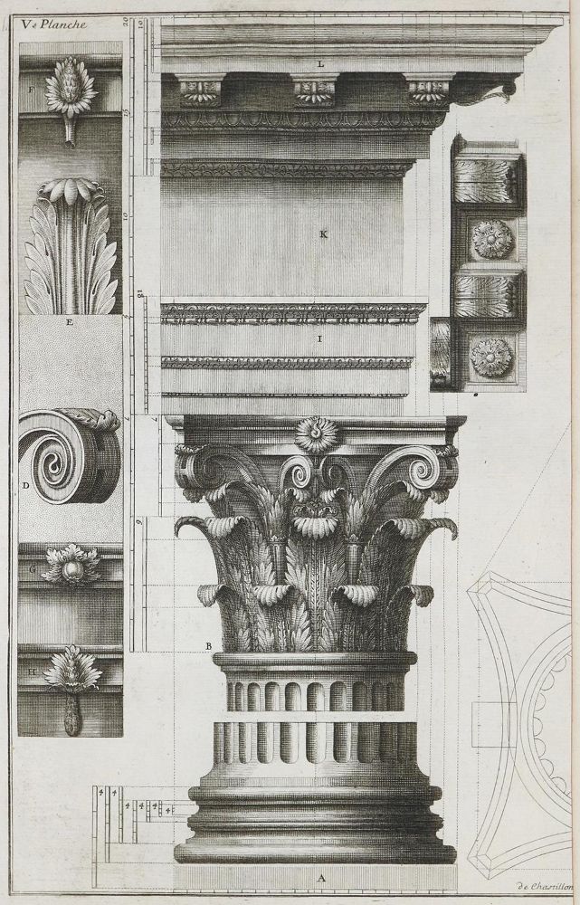 Große Abbildung Nr.1: 132-552 Perrault,(C.).: (Architektur)