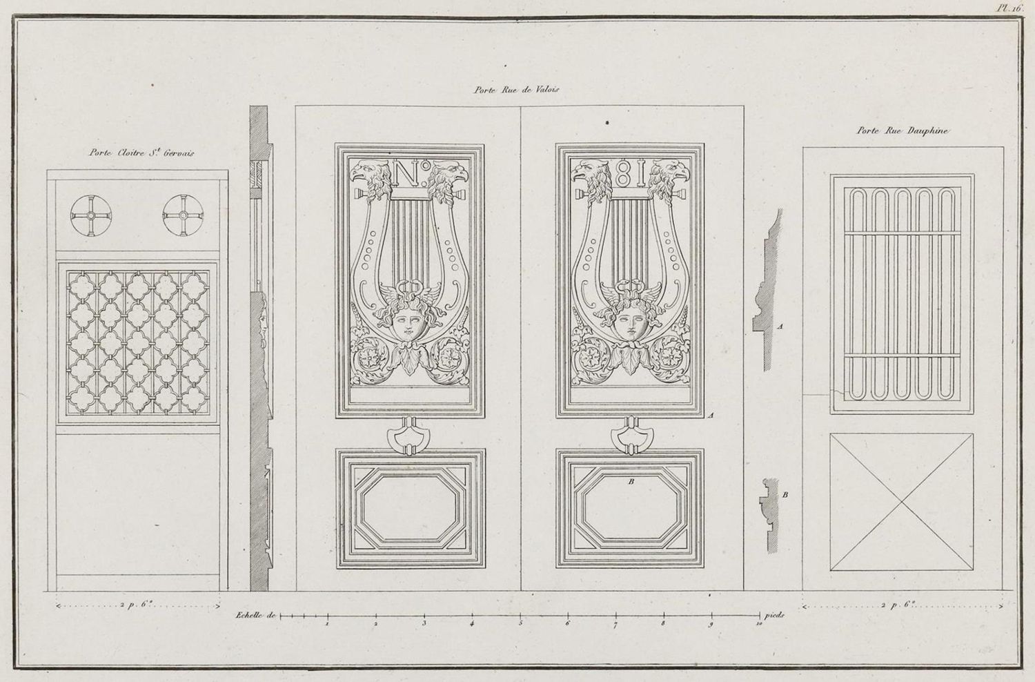 Große Abbildung Nr.1: 132-557 Thiollet,F.: (Architektur)