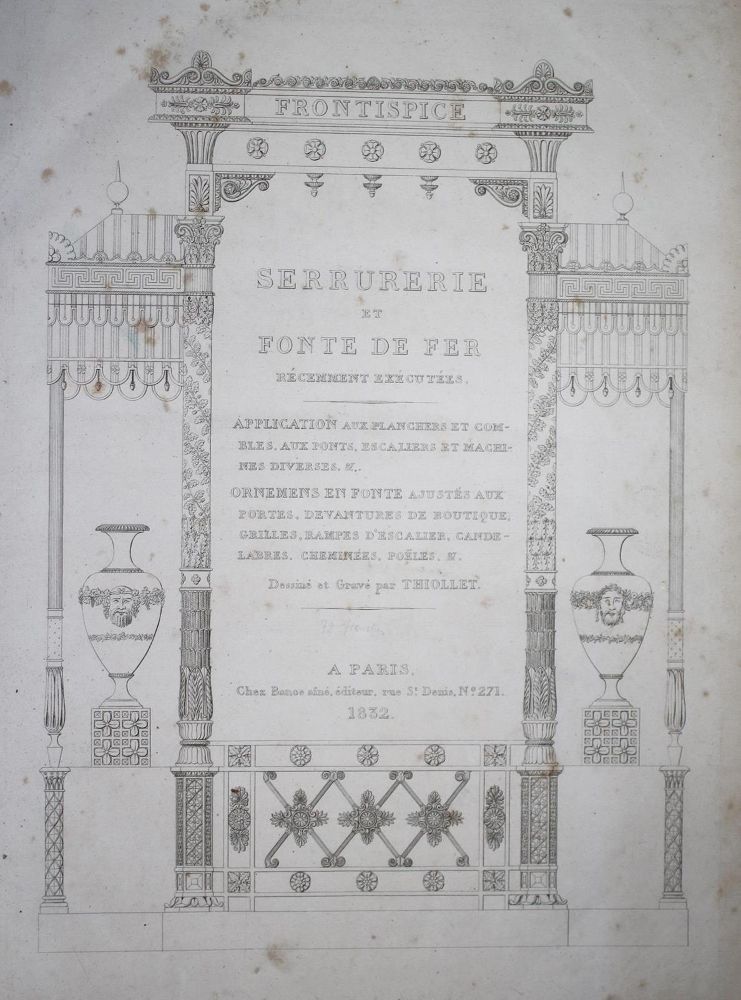 Große Abbildung Nr.1: 132-558 Thiollet,(F.).: (Architektur)