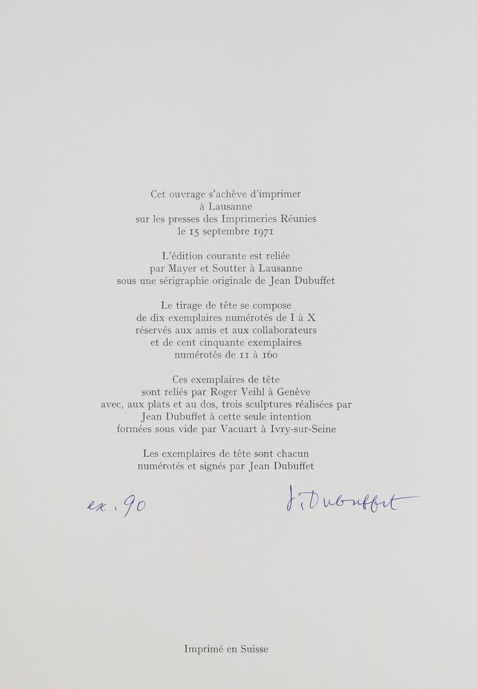 Große Abbildung Nr.5: 132-570 Loreau,M.: (Dubuffet)