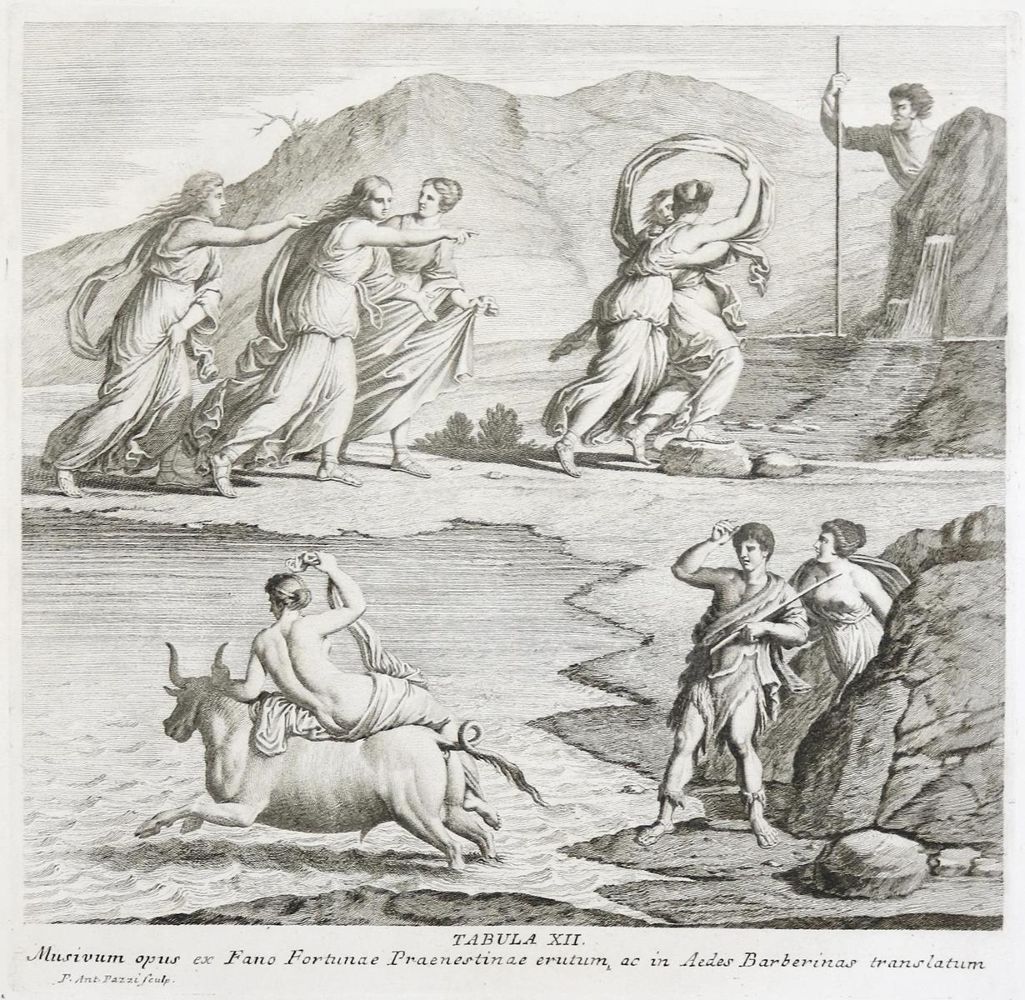Große Abbildung Nr.5: 132-580 Bellori,G.P. u. M.A.Causseus (de la Chausse).: (Italien)