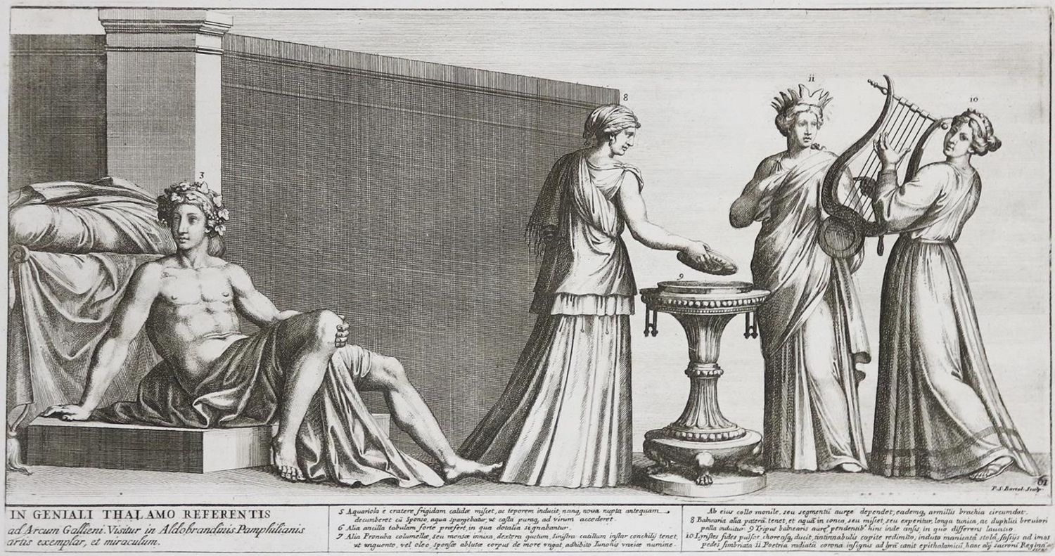 Große Abbildung Nr.6: 132-580 Bellori,G.P. u. M.A.Causseus (de la Chausse).: (Italien)