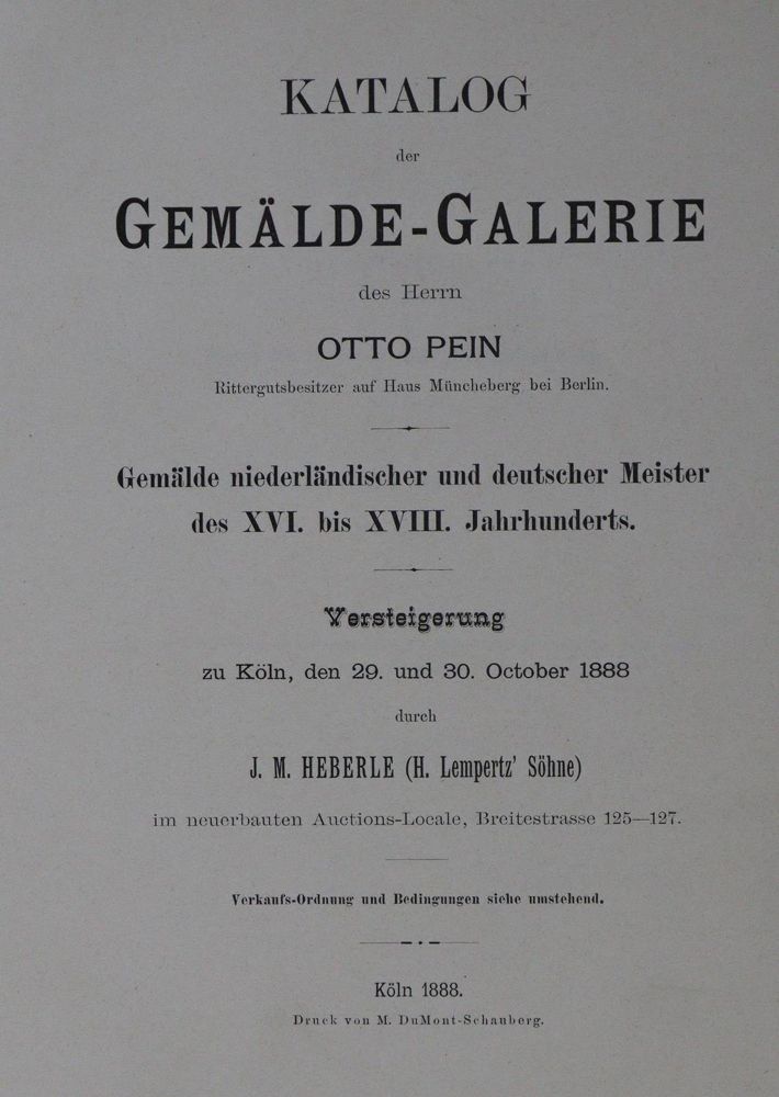 Große Abbildung Nr.1: 132-589 Heberle,J.M.: (Kataloge)
