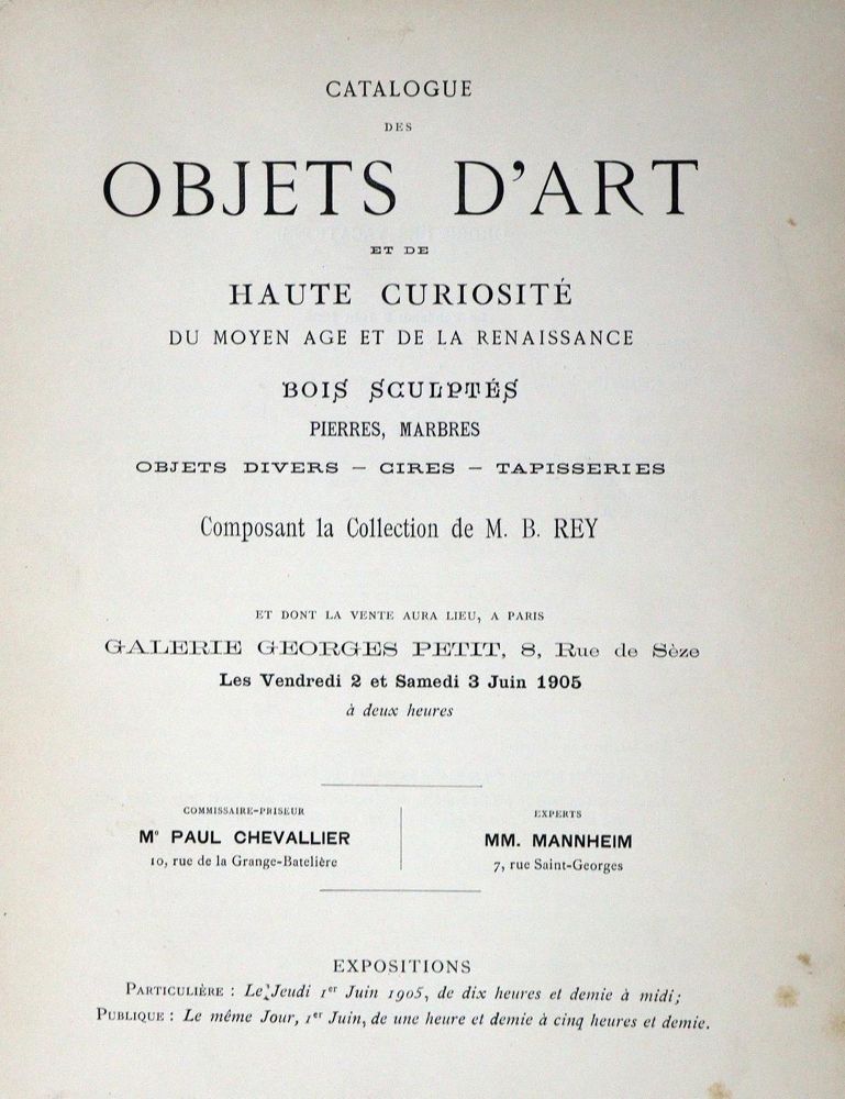Große Abbildung Nr.1: 132-597 Petit,G.: (Kataloge)
