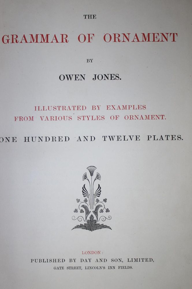 Große Abbildung Nr.2: 132-616 Jones,O.: (Ornamente)