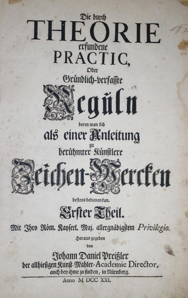 Große Abbildung Nr.1: 132-621 Preissler,J.D.: (Kunstwissenschaft)