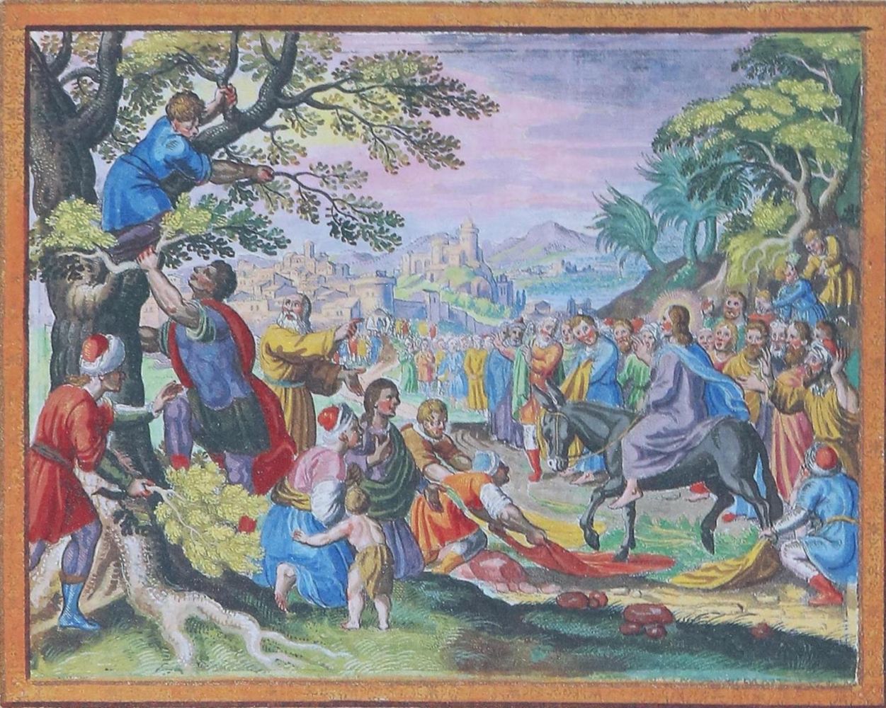 Große Abbildung Nr.1: 132-648 Biblia,: (Faksimile)